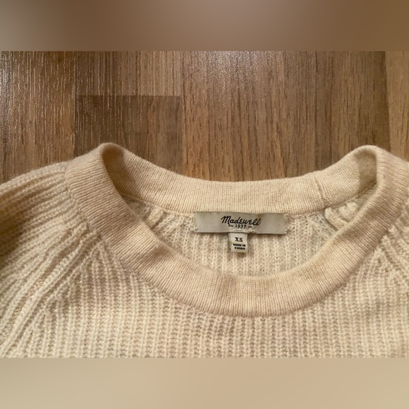 Madewell Merino Striped Sweater XS - Picture 3 of 7